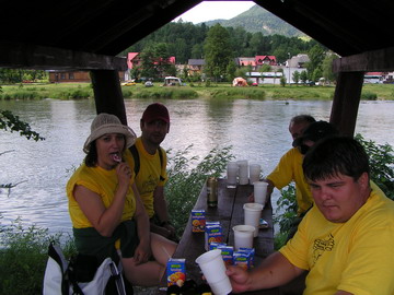 rafting Dunajec